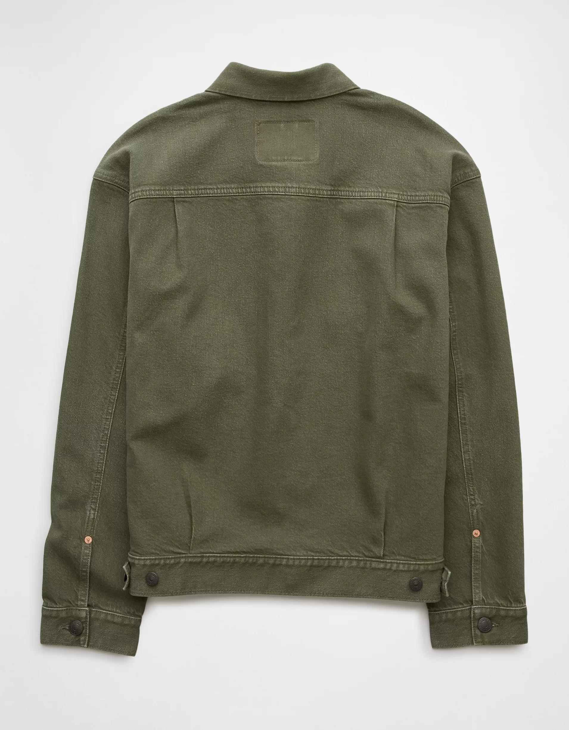 AE Weekend Button-Up Sweater Polo Shirt Product Image