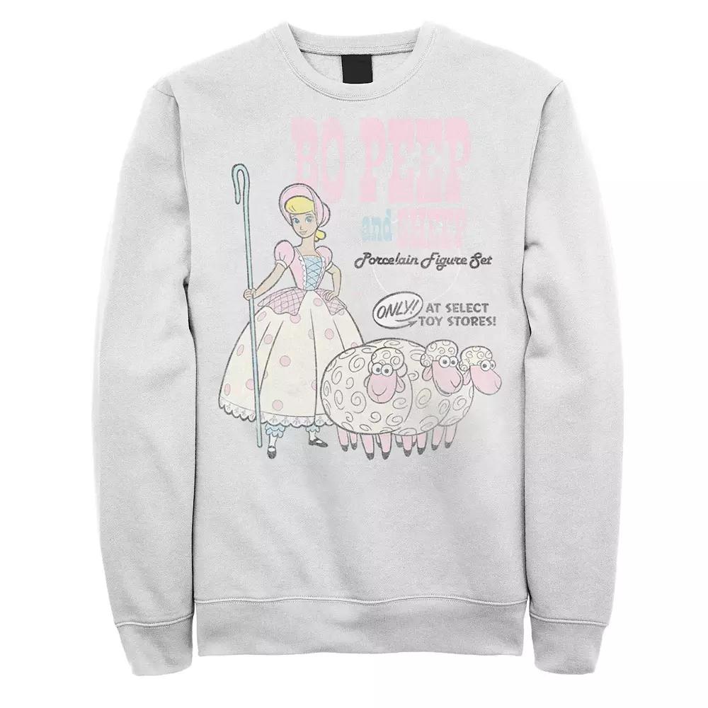 Disney / Pixar's Toy Story 4 Bo Peep and Sheep Men's Sweatshirt, Size: Small, White Product Image