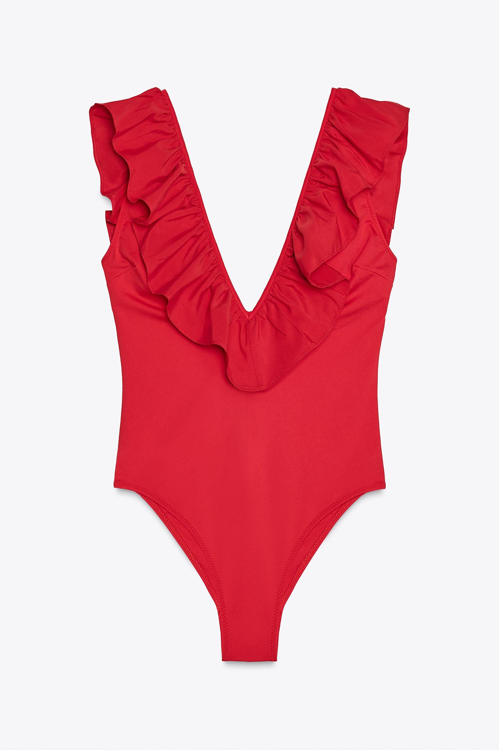 RUFFLED SWIMSUIT Product Image