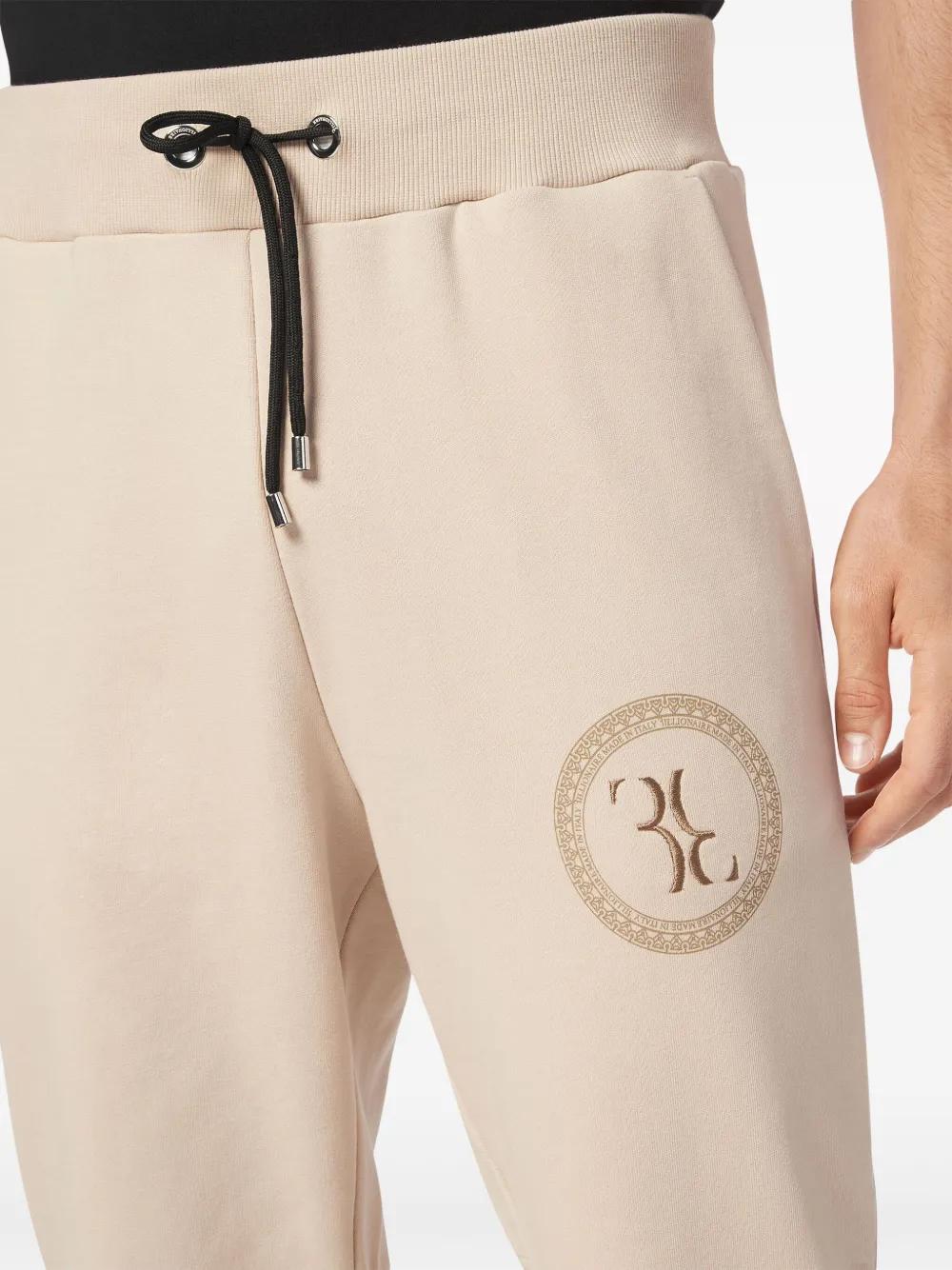 logo-embroidered cotton tracksuit set Product Image