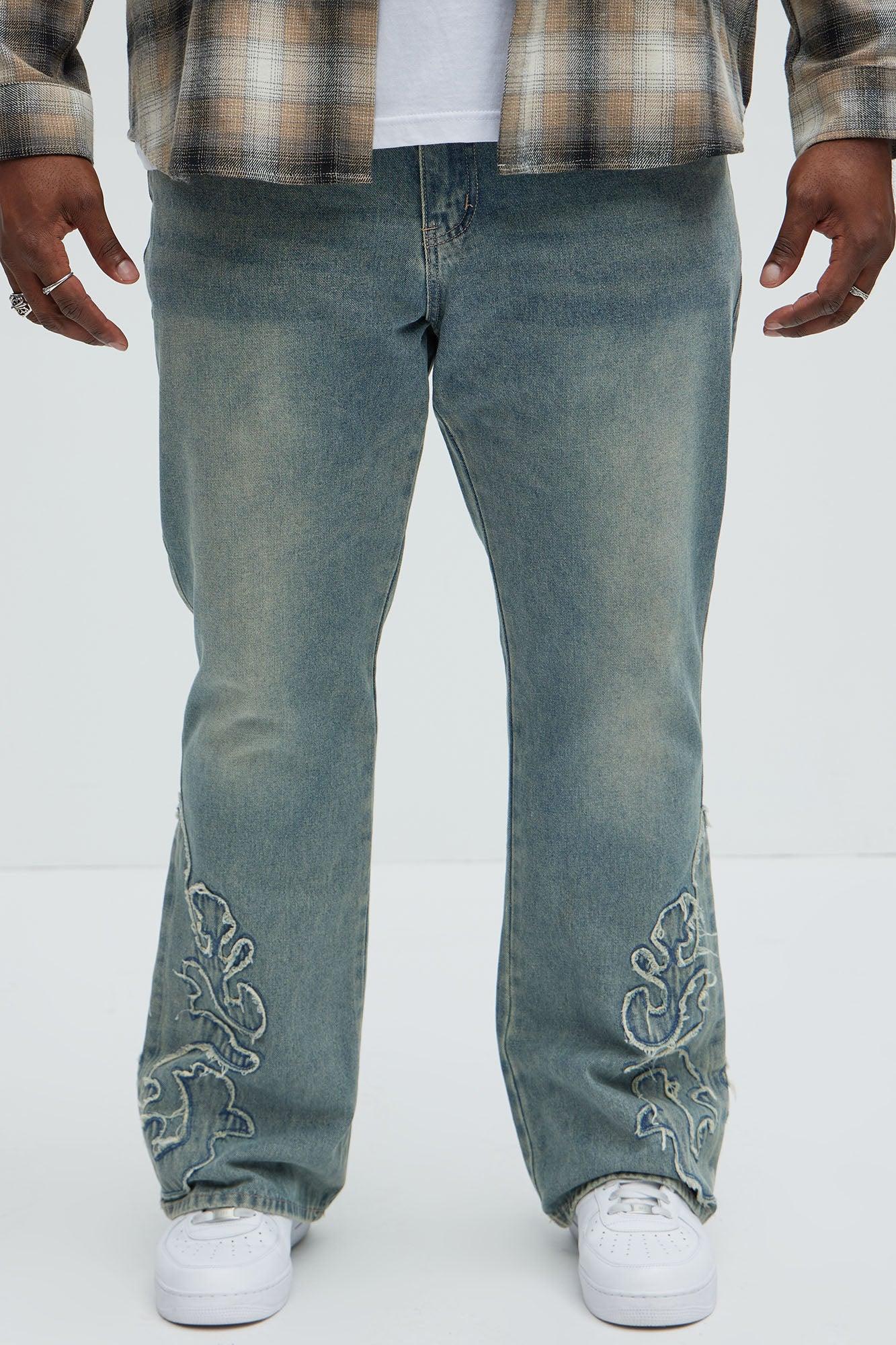 Tumble Slim Flare Jeans - Light Blue Wash Product Image
