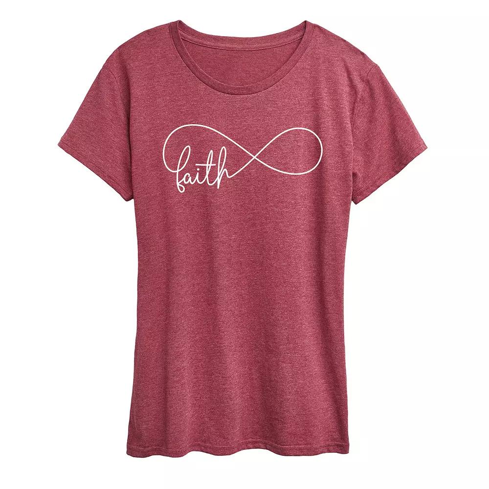 Plus Eternal Faith Graphic Tee, Women's,  Product Image