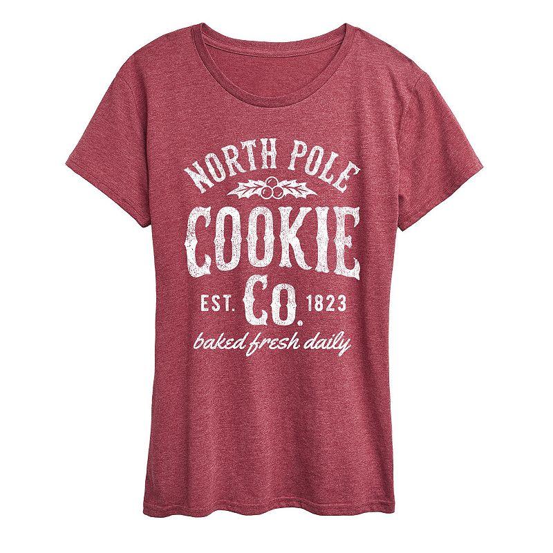Women's North Pole Cookie Co. Graphic Tee, Girl's,  Product Image
