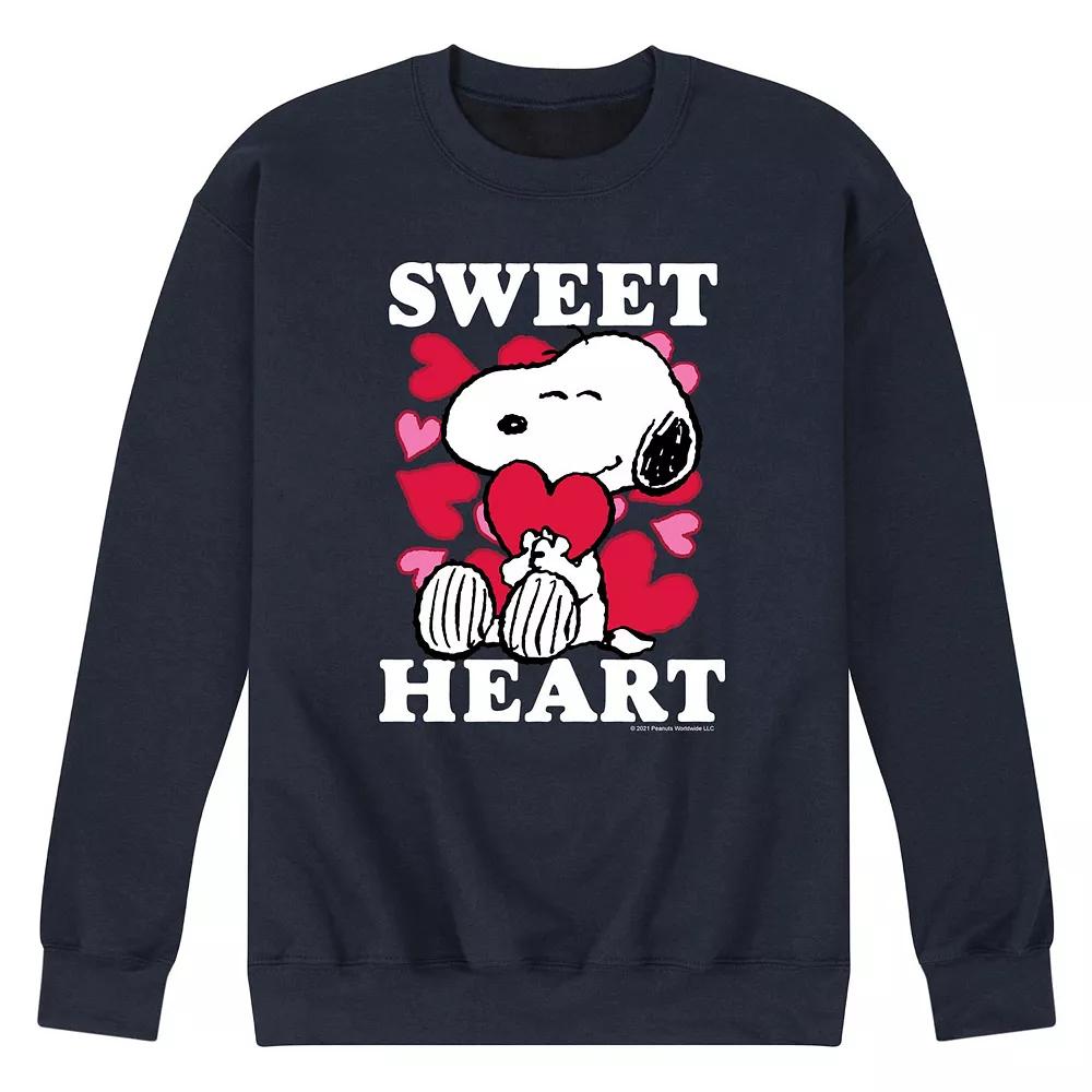 Men's Peanuts Sweetheart Fleece Sweatshirt,  Product Image