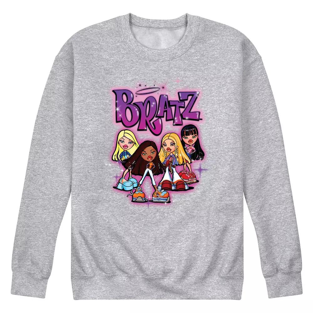 Men's Bratz Doll Group Fleece Sweatshirt,  Product Image