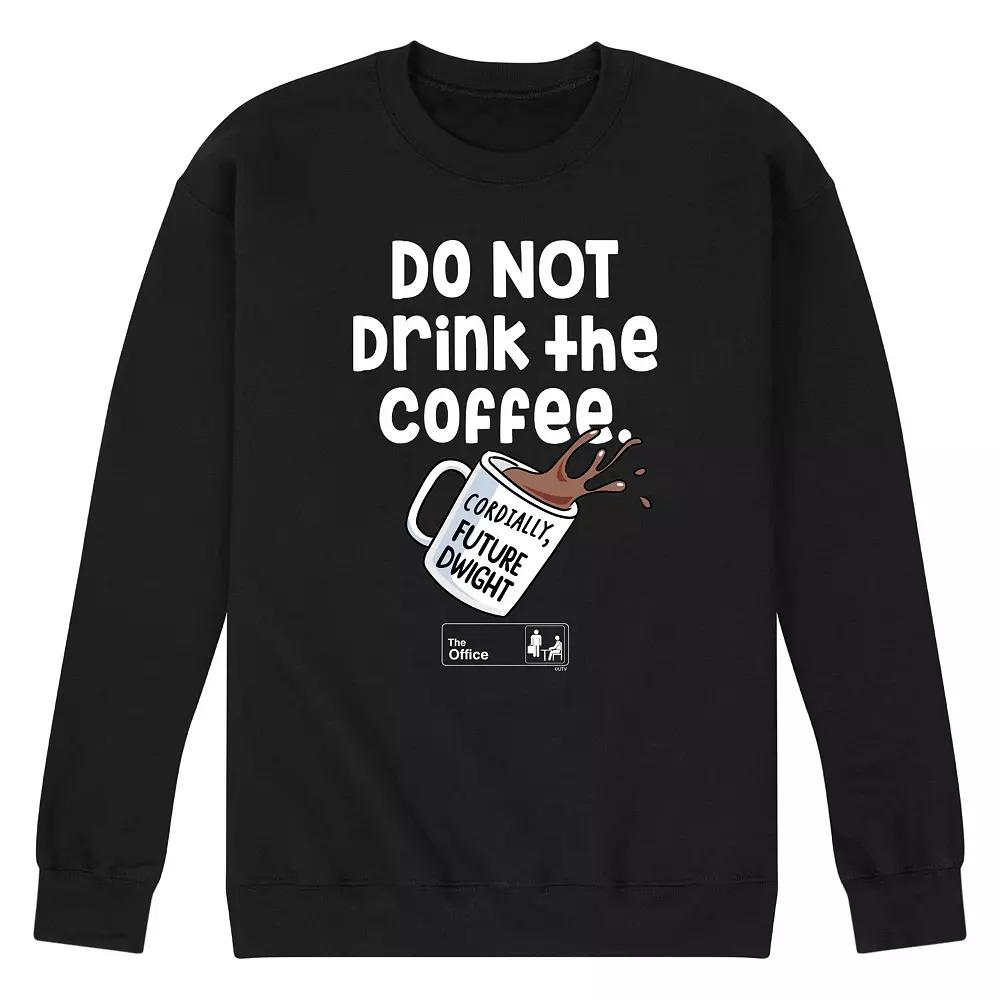 Men's The Office Do Not Drink Coffee Sweatshirt,  Product Image