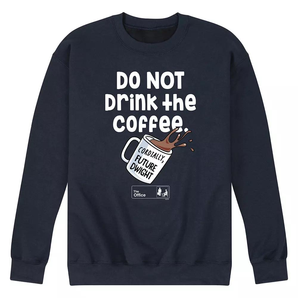 Men's The Office Do Not Drink Coffee Sweatshirt,  Product Image
