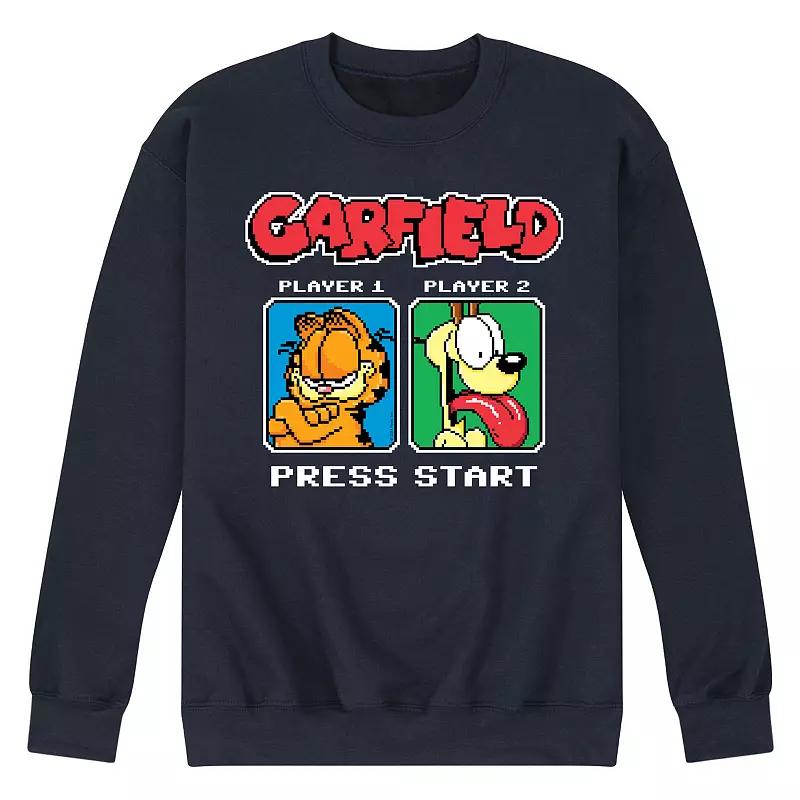 Men's Garfield Odie Game On Fleece Sweatshirt,  Product Image