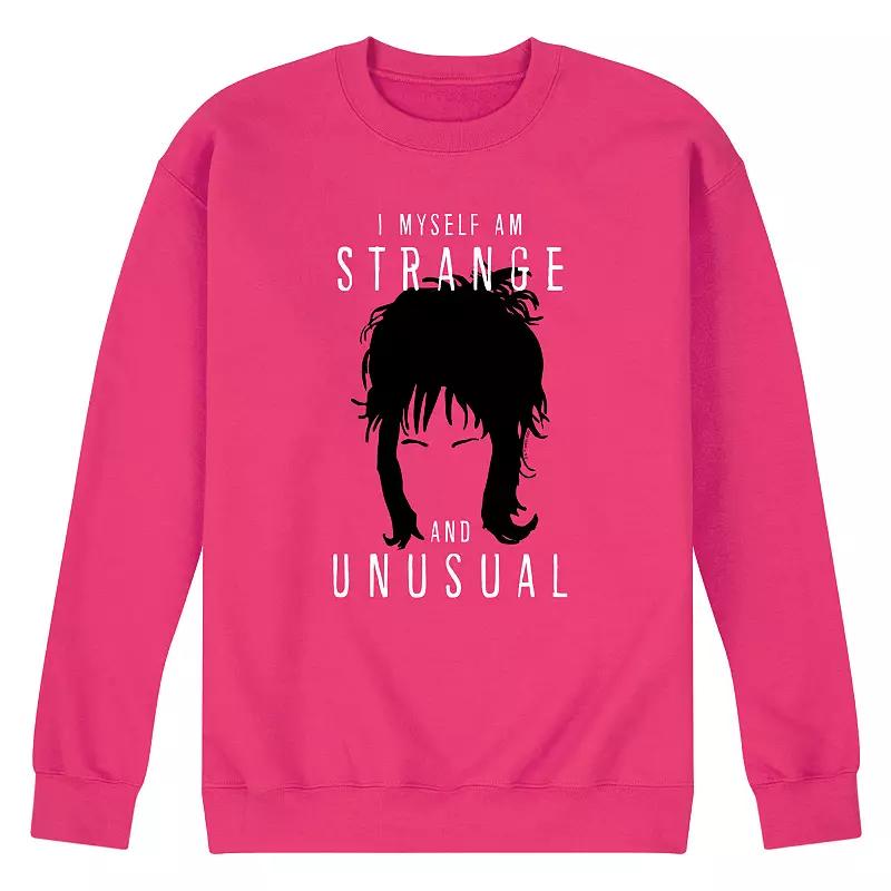 Men's Beetlejuice Lydia Strange Unusual Sweatshirt,  Product Image