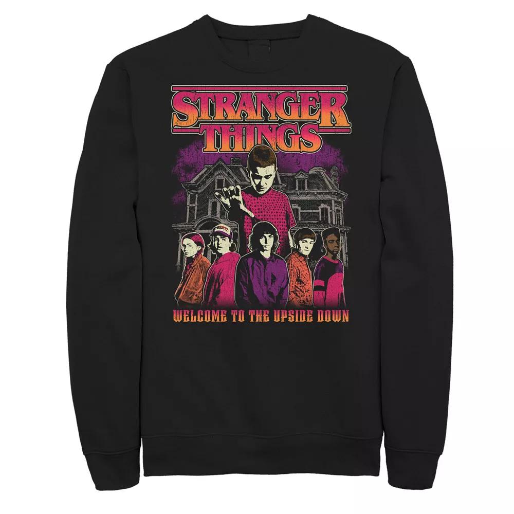 Big & Tall Stranger Things Elevens Power Crewneck, Men's,  Product Image