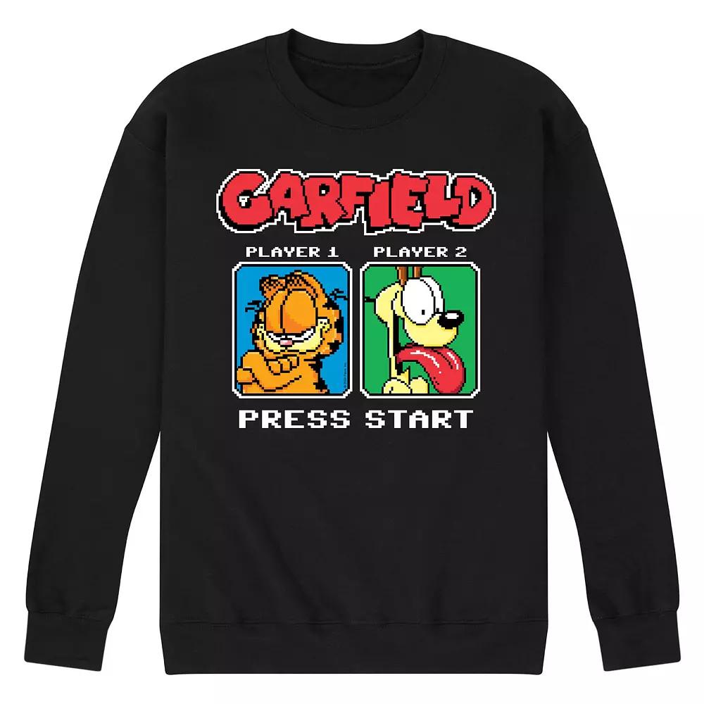 Men's Garfield Odie Game On Fleece Sweatshirt,  Product Image