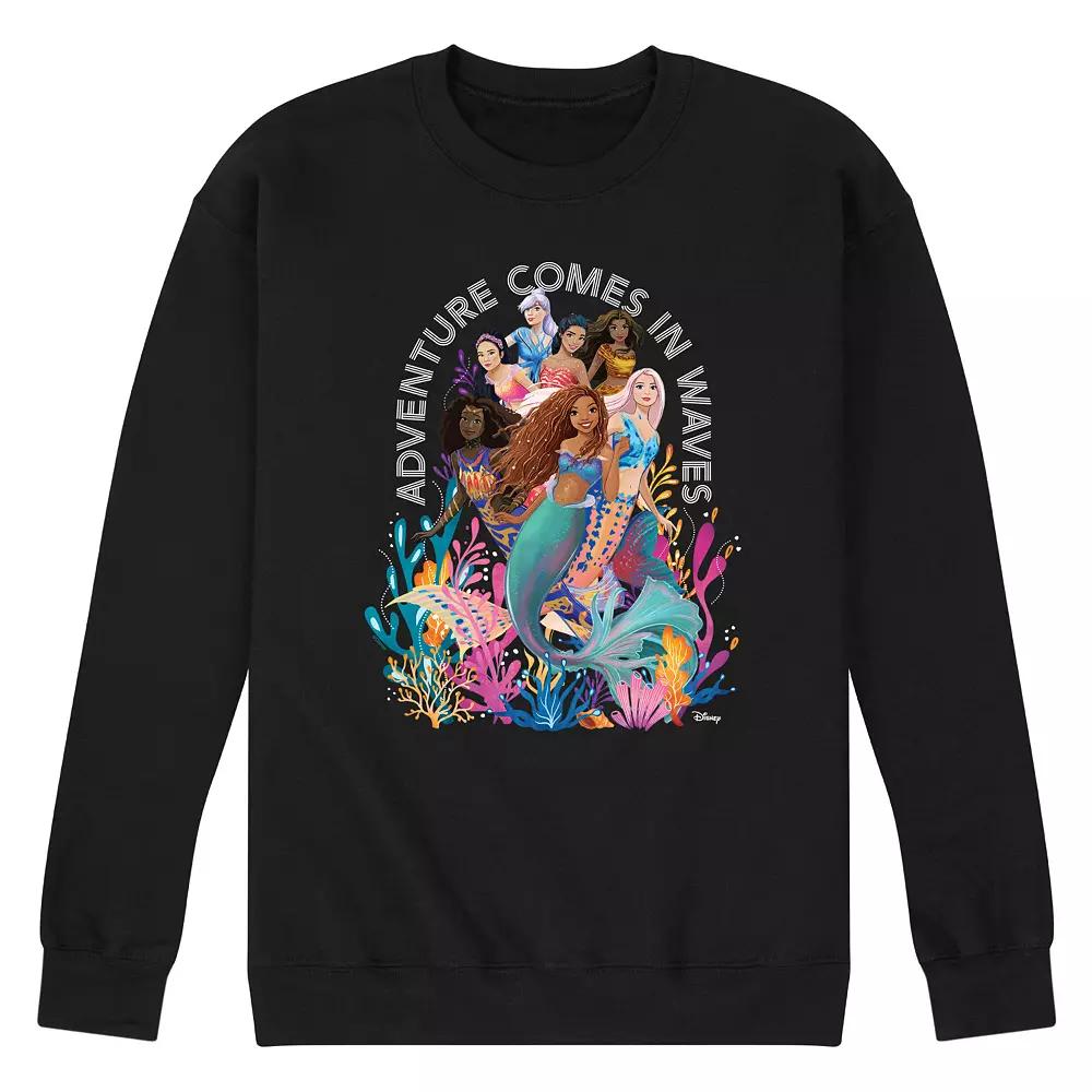 Disney's The Little Mermaid Men's Waves Graphic Tee,  Product Image