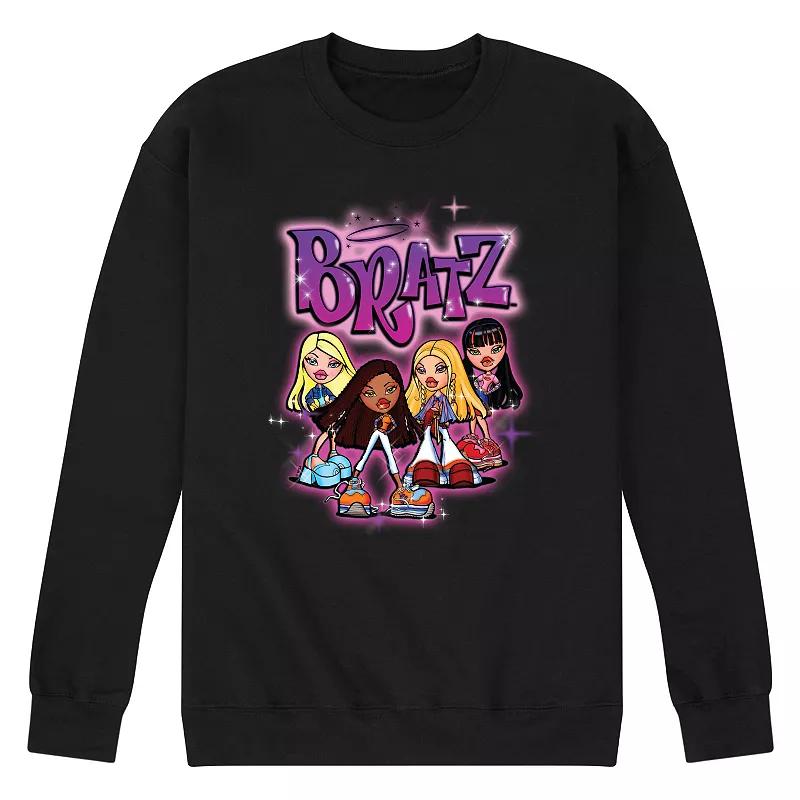 Men's Bratz Doll Group Fleece Sweatshirt,  Product Image