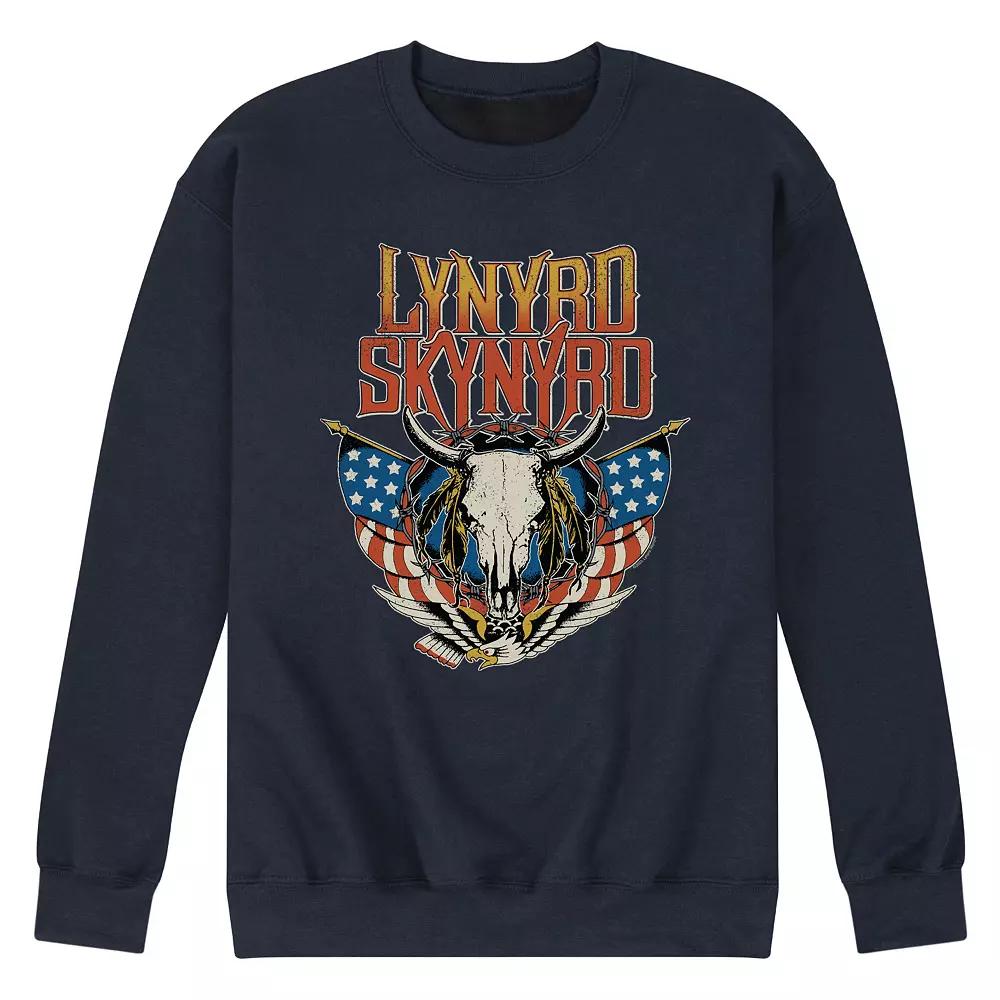 Men's Lynyrd Skynyrd Steer Skull Graphic Fleece,  Product Image