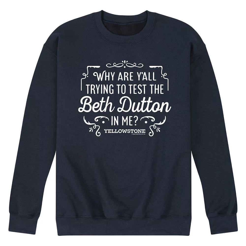 Men's Yellowstone Beth Dutton Sweatshirt,  Product Image