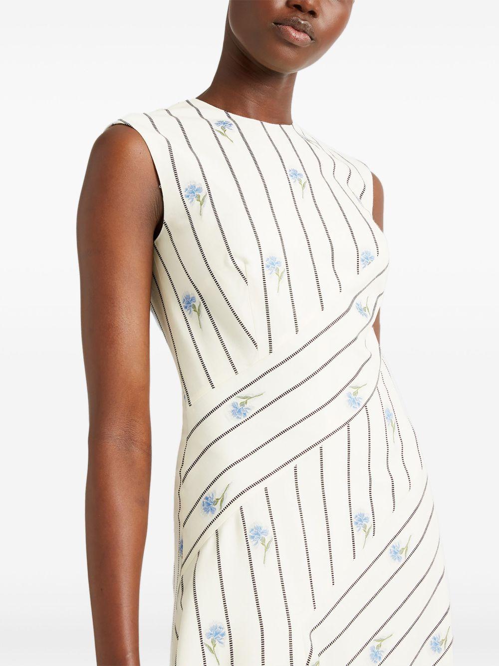 floral-print asymmetric dress Product Image