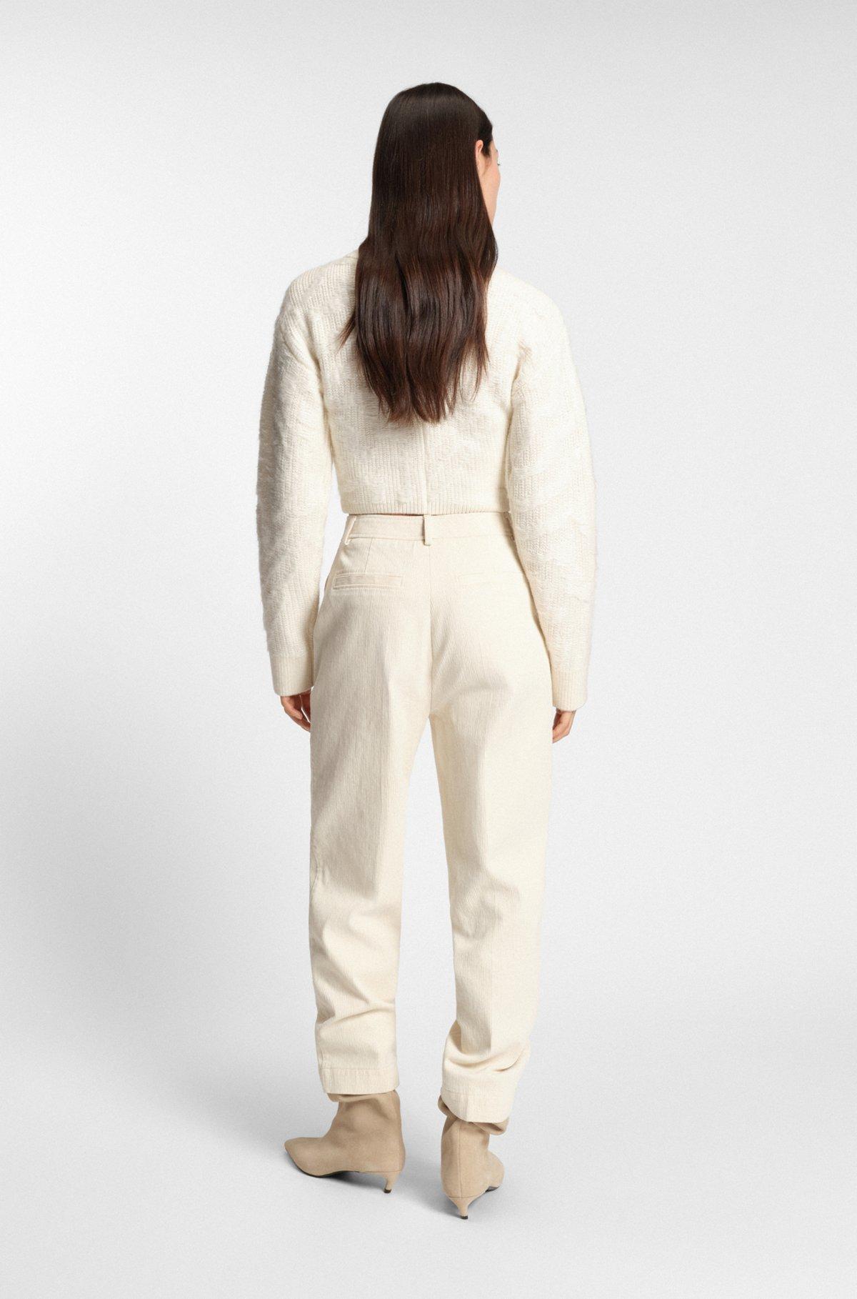 Regular-fit trousers in corduroy Product Image