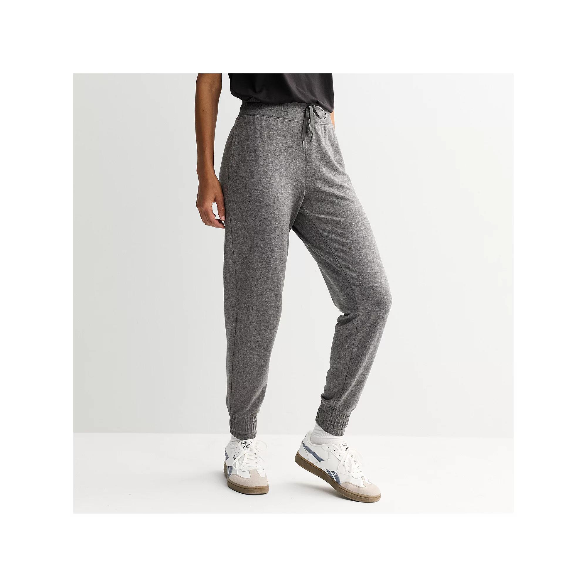 Petite Tek Gear® French Terry Jogger Pants, Women's,  Product Image