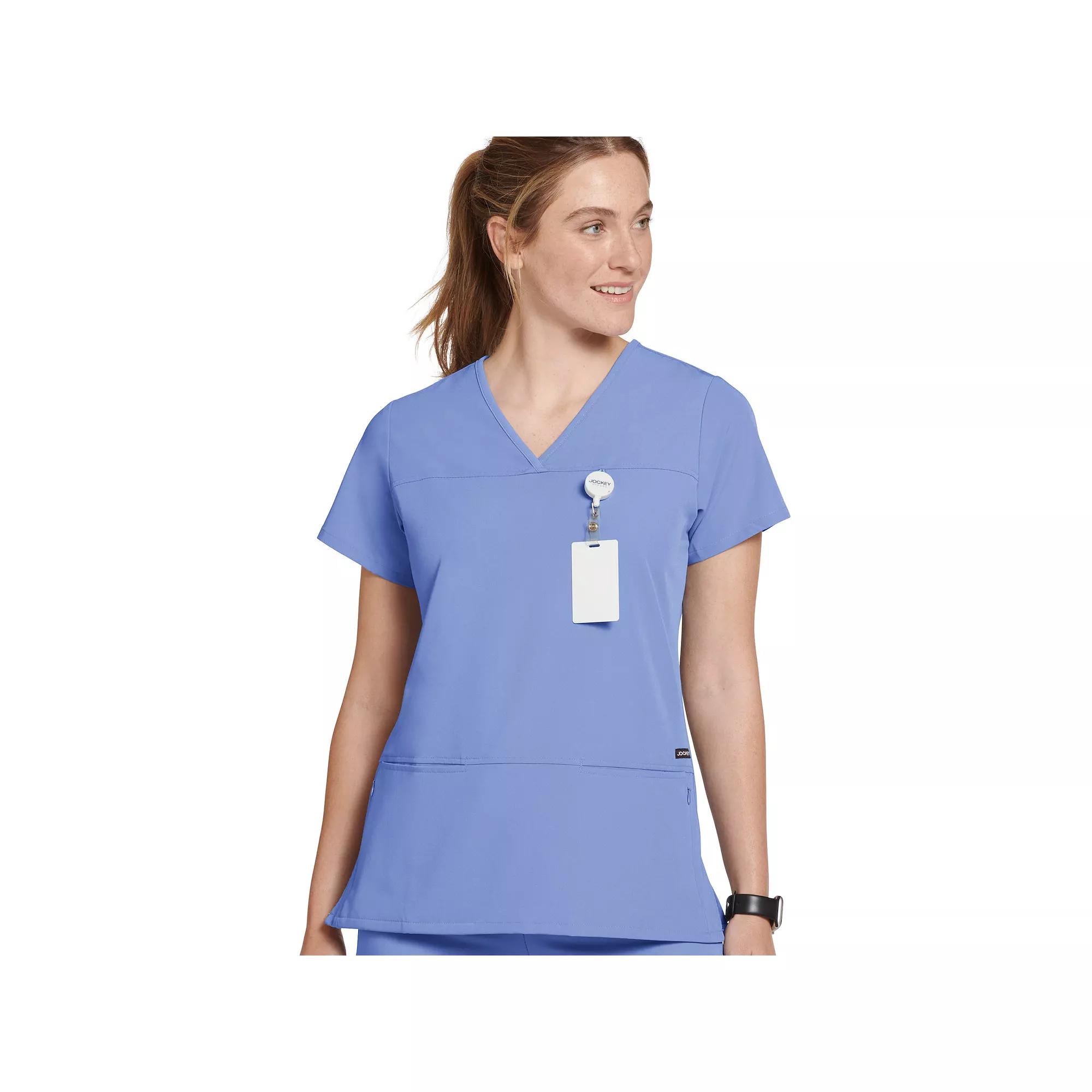 Women's Jockey® Scrubs True Fit Crossover V-Neck Top 2299,  Product Image