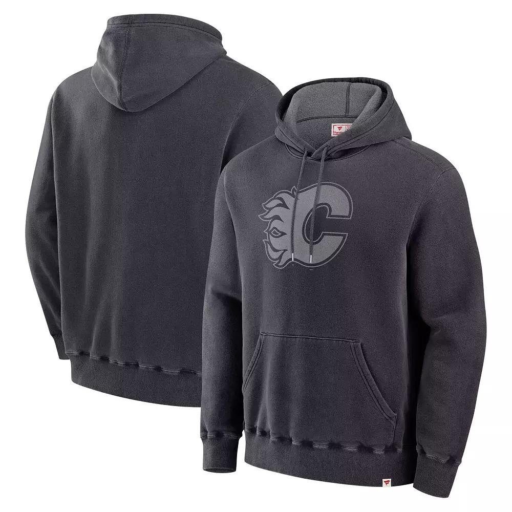 Men's Fanatics Black Calgary Flames Made Product Image