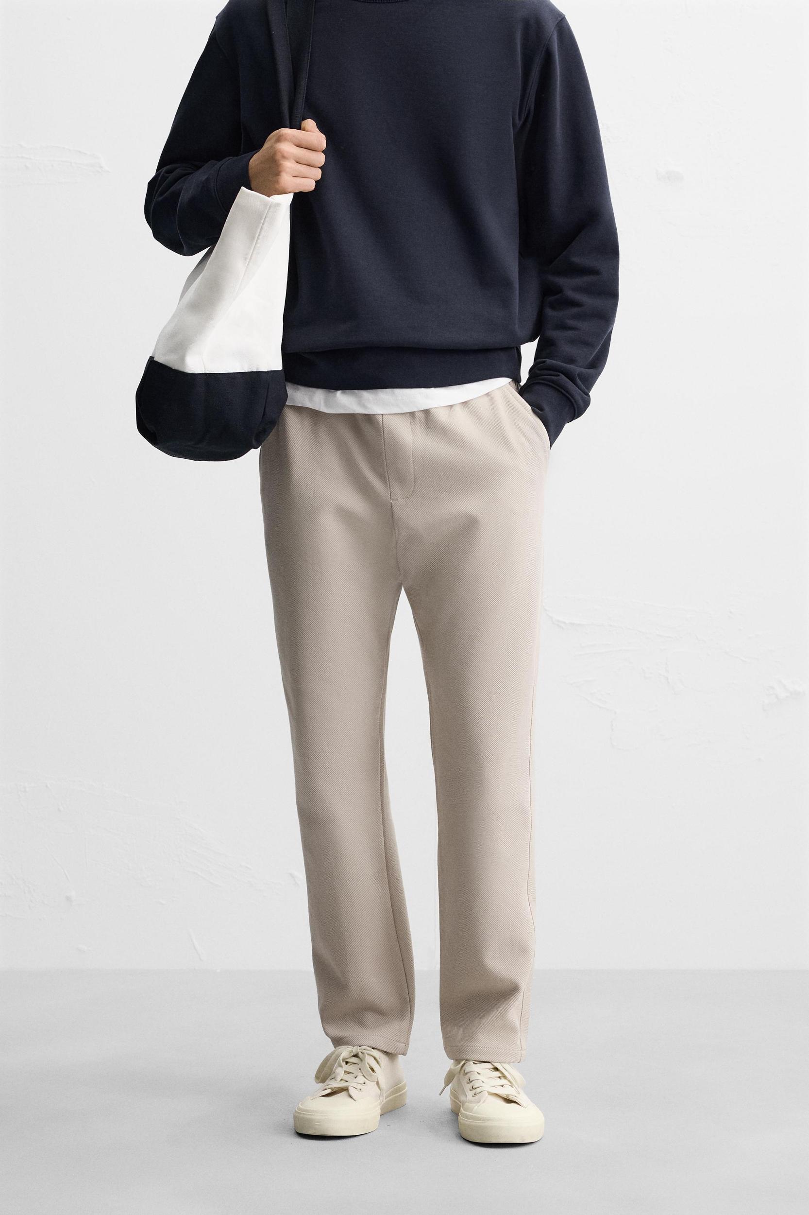 JOGGER WAIST STRETCH PANTS Product Image