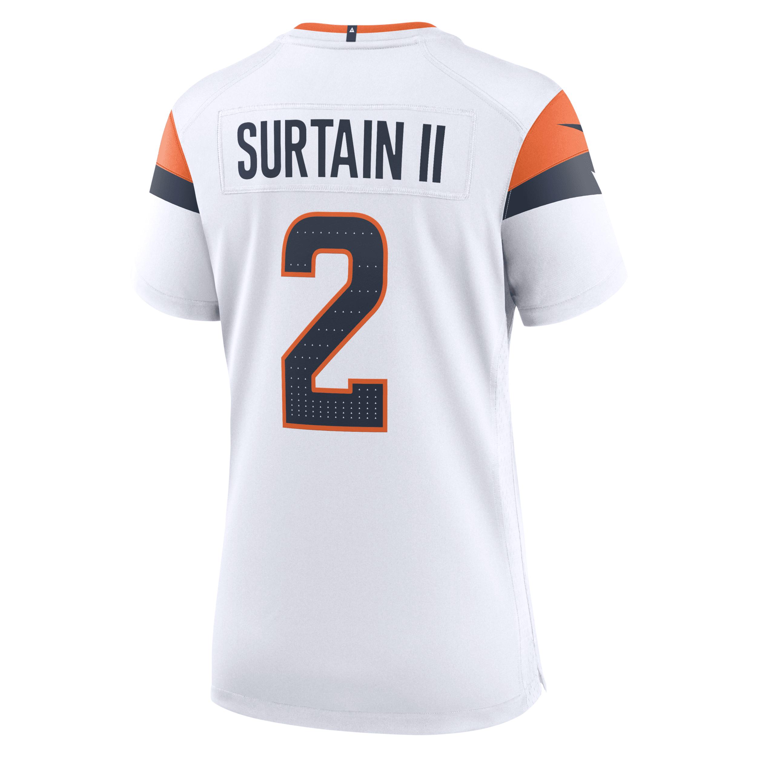 Patrick Surtain II Denver Broncos Nike Womens NFL Game Football Jersey | 67NW0B8O8WF-PZ1 Product Image