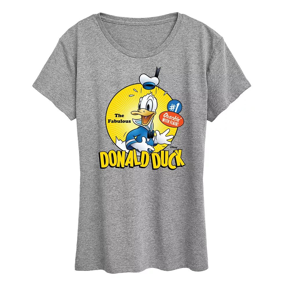 Disney's Donald Duck Women's Fabulous Graphic Tee,  Product Image