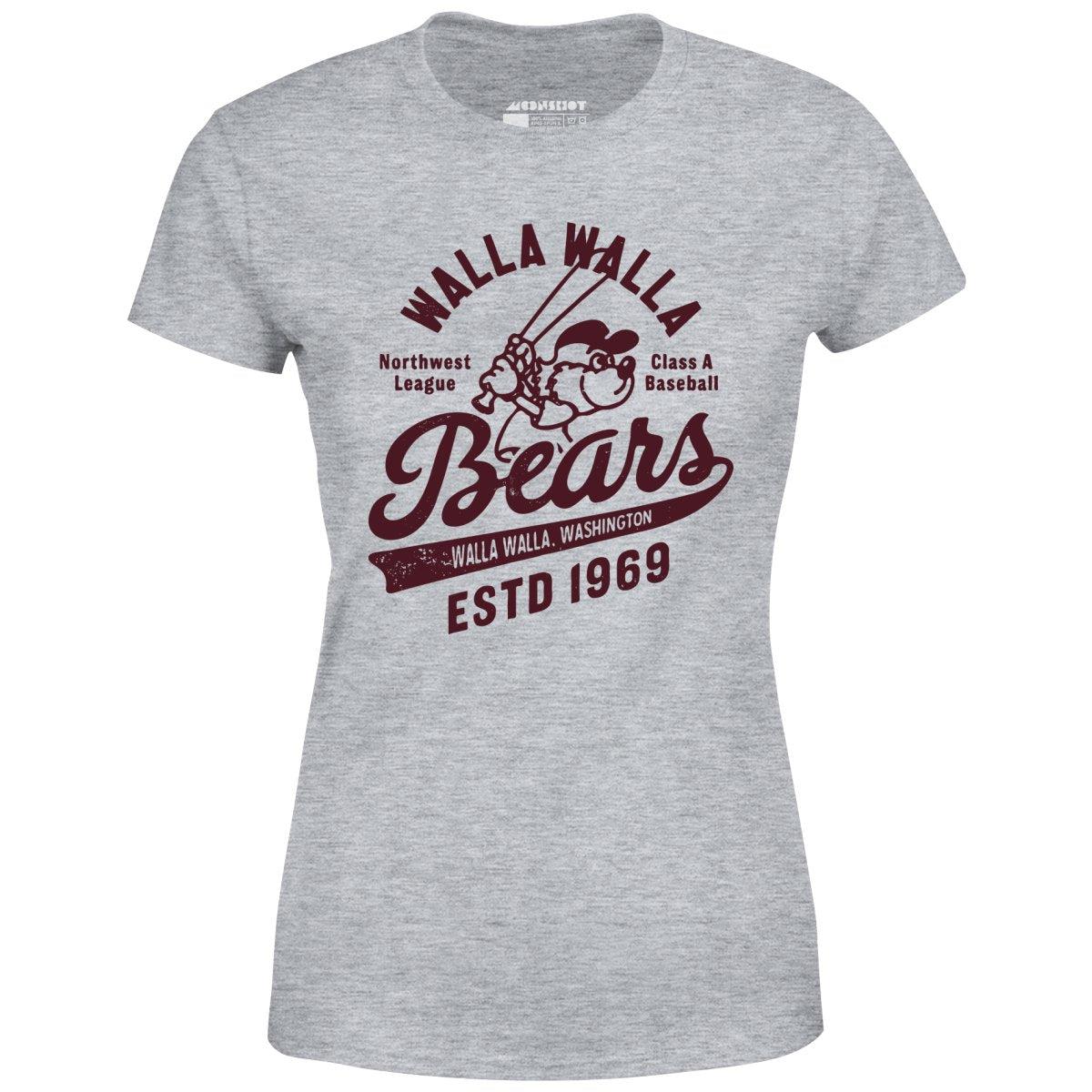 Walla Walla Bears - Washington - Vintage Defunct Baseball Teams - Women's T-Shirt Female Product Image
