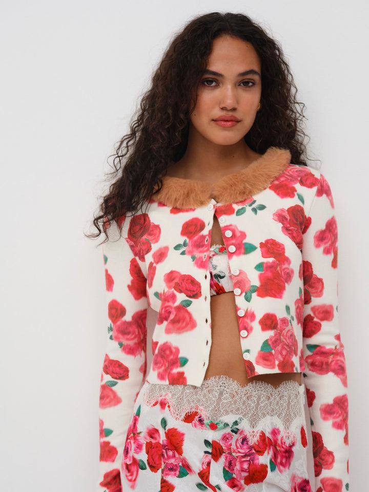 Carol Cardigan — Red Product Image