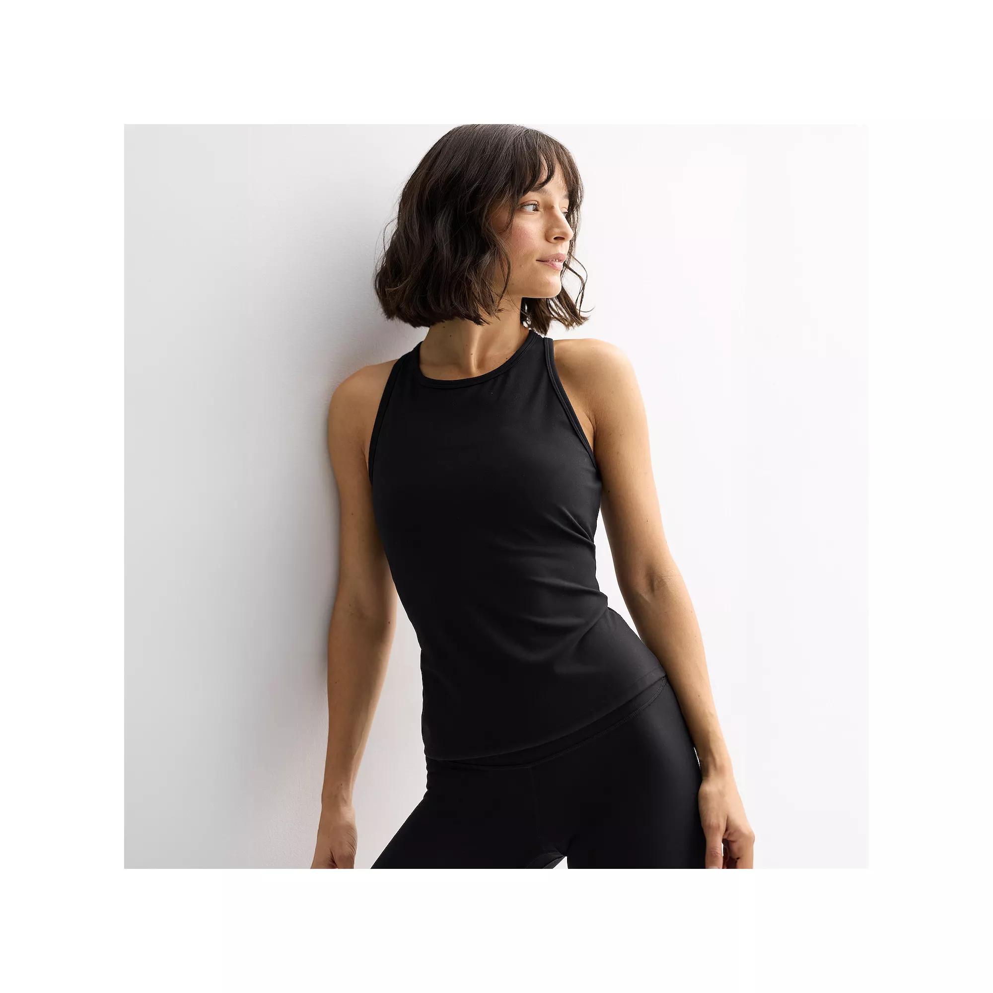 Women’s FLX Affirmation High Neck Waist-Length Tank Top, Women's,  Product Image