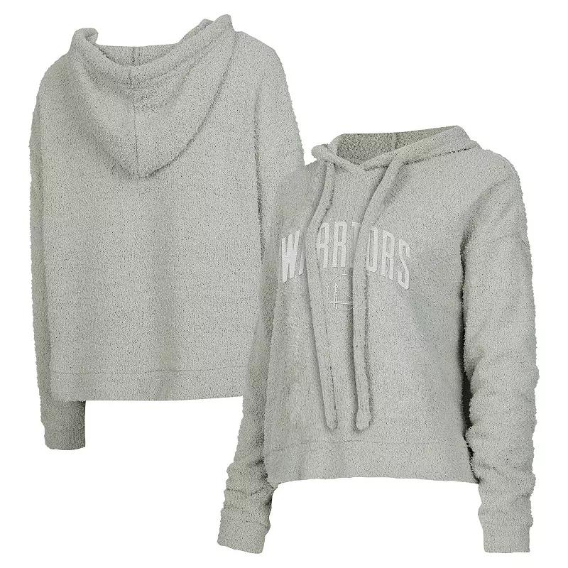 Women's Concepts Sport Gray Golden State Warriors Ventura Comfy Pullover Hoodie,  Product Image