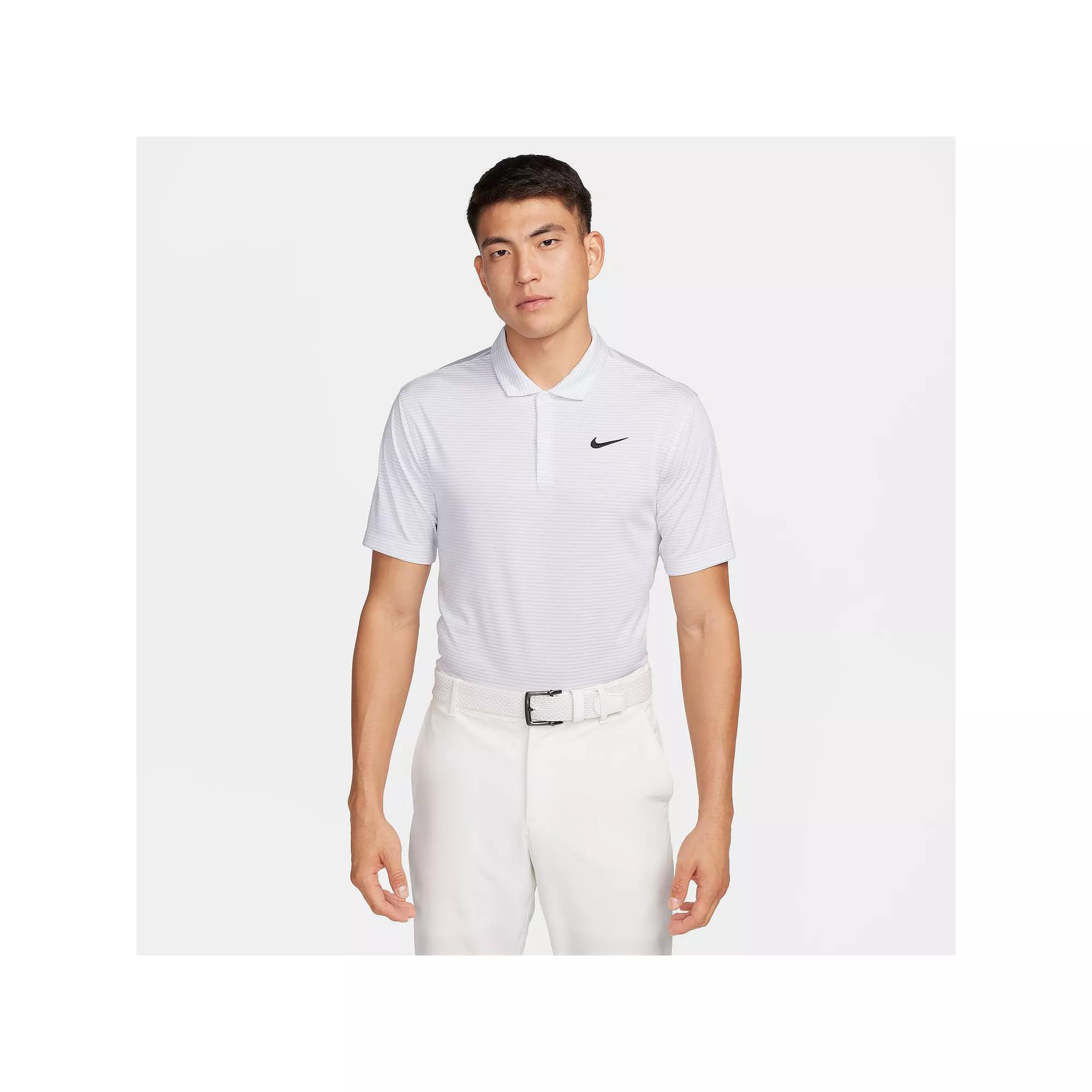 Men's Nike Striped Dri-FIT Golf Polo,  Product Image