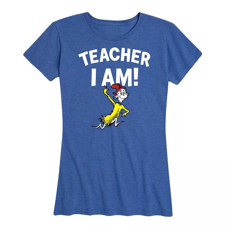 Women's Dr. Seuss Teacher I Am Graphic Tee, Girl's,  Product Image