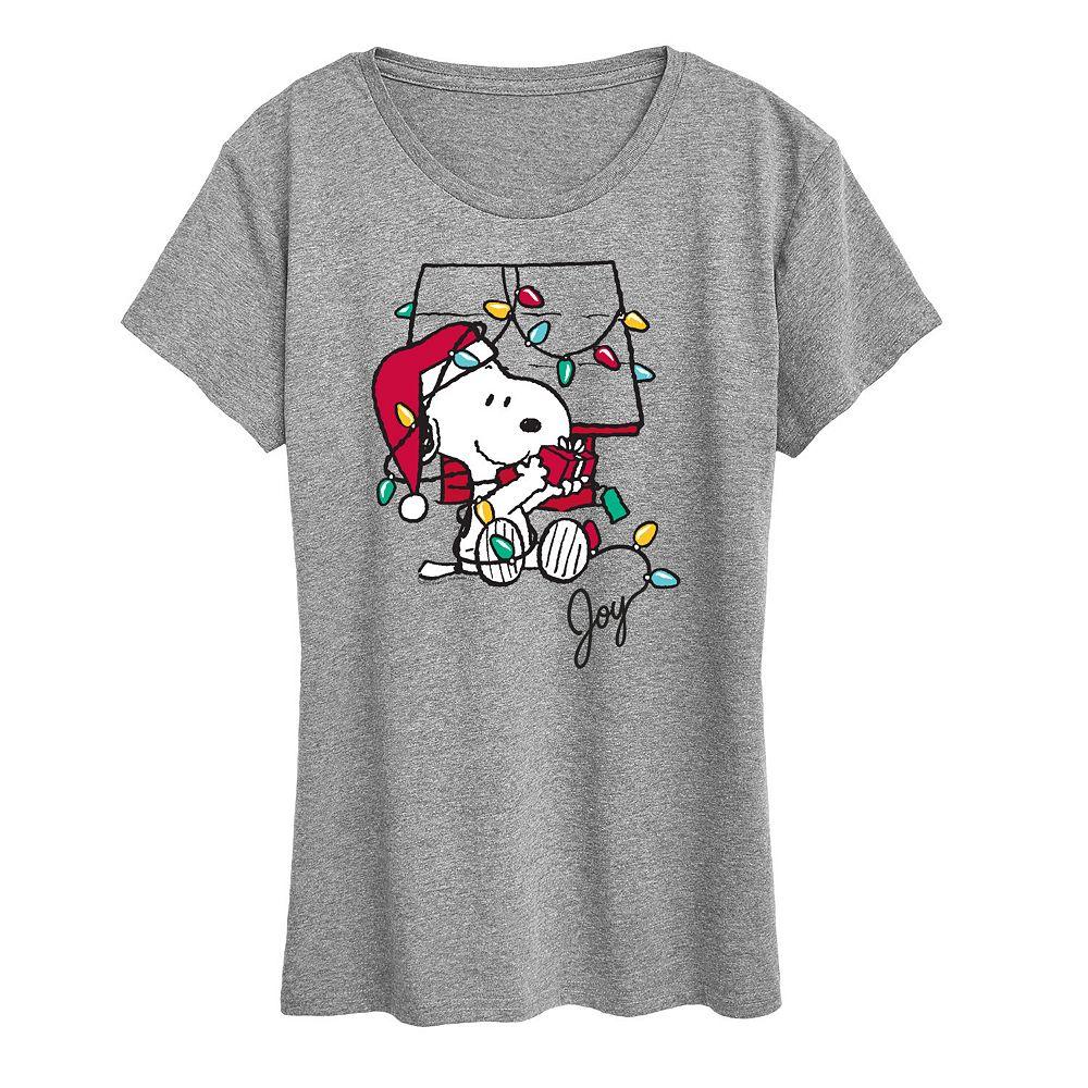 Women's Peanuts Snoopy Joyful Moment Graphic Tee,  Product Image