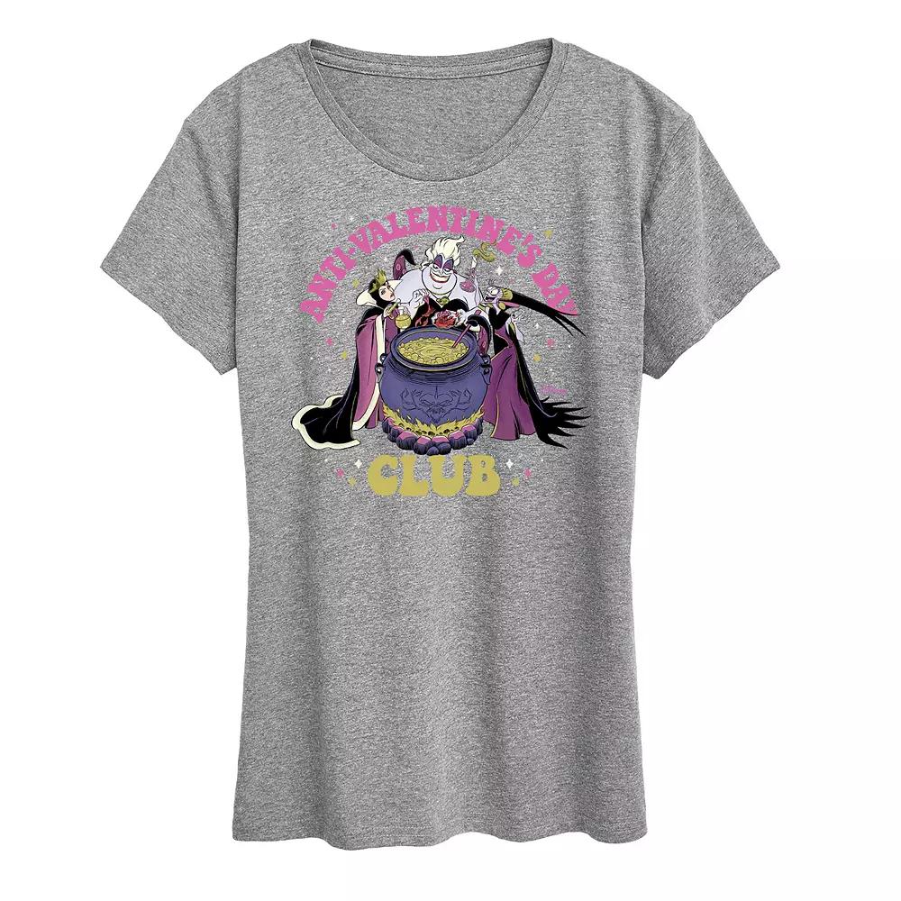 Disney's The Little Mermaid Ursula Women's Anti Valentine's Graphic Tee,  Product Image