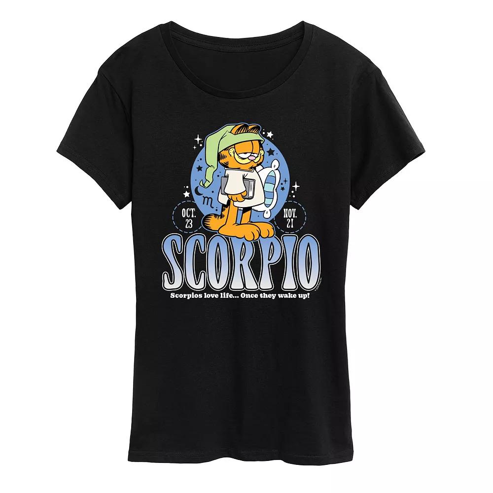 Plus Garfield Scorpio Graphic Tee, Women's,  Product Image