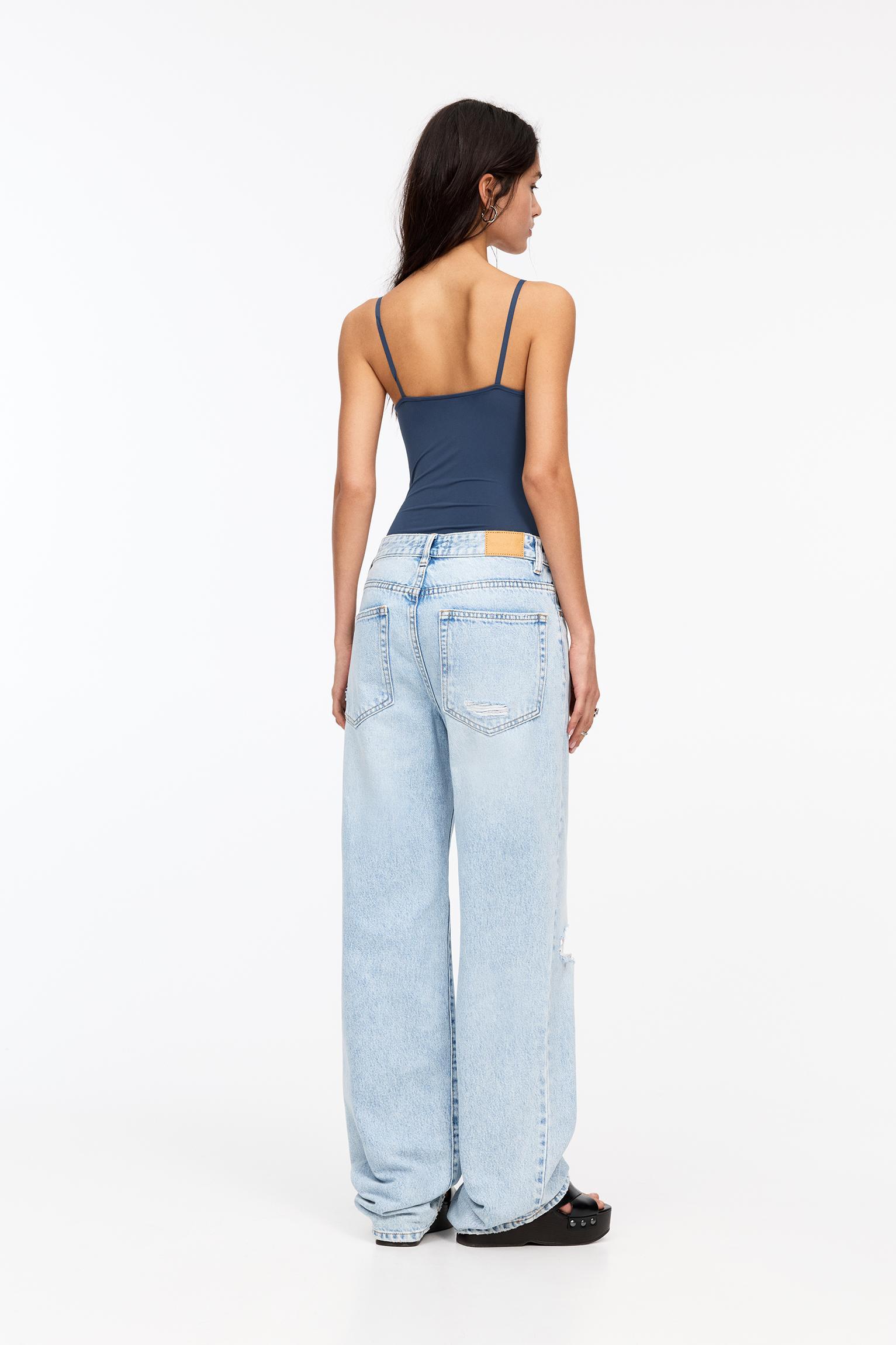 Strappy polyamide bodysuit Product Image