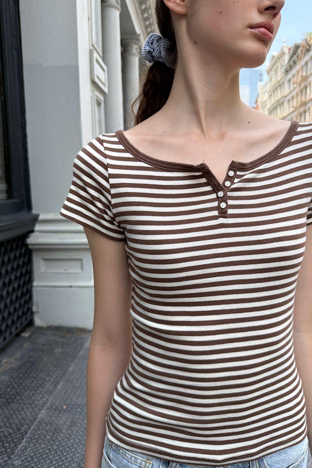 Zelly Striped Top Product Image