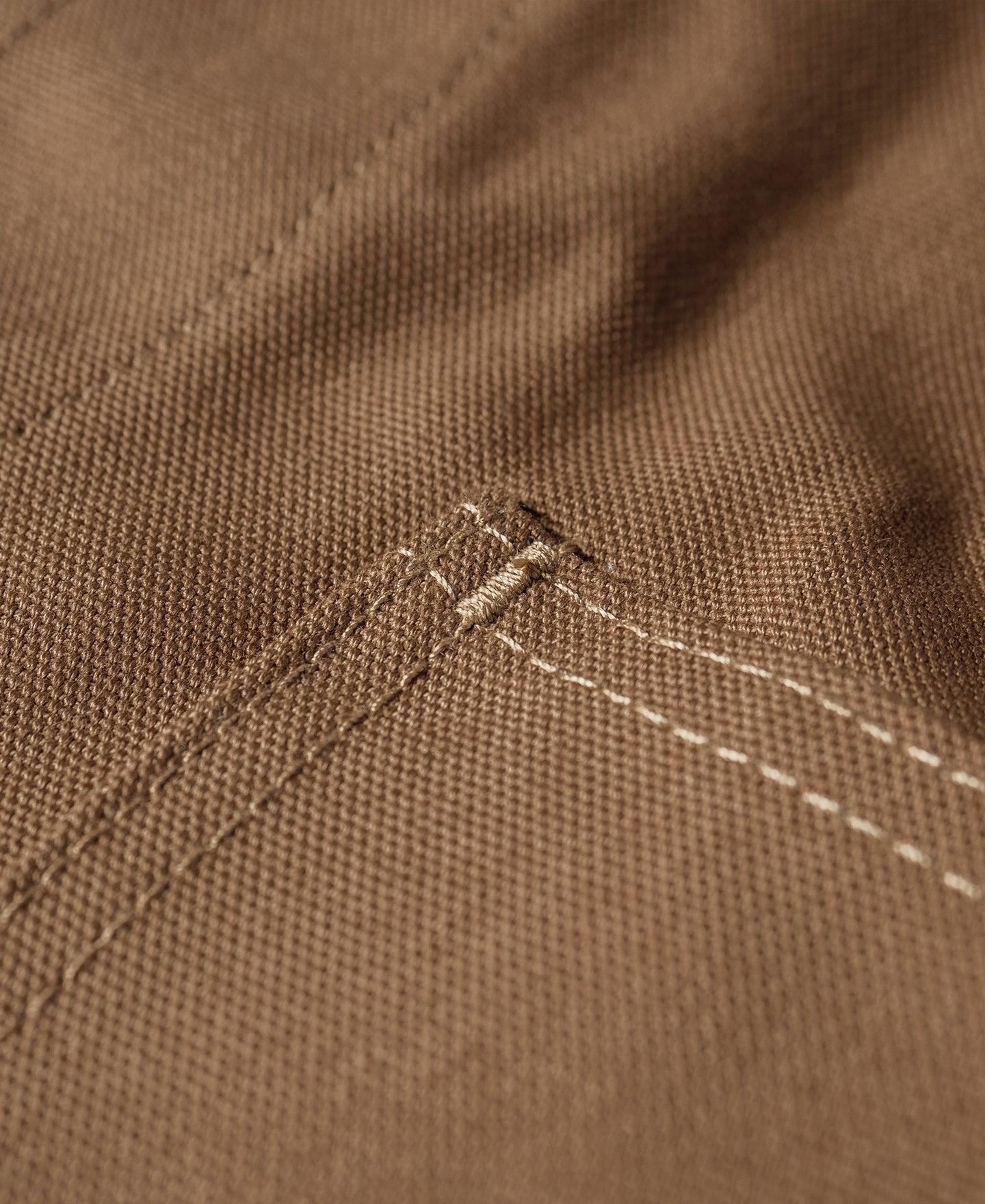 1930s Heavyweight Canvas Game Pocket Hunting Vest - Khaki Product Image