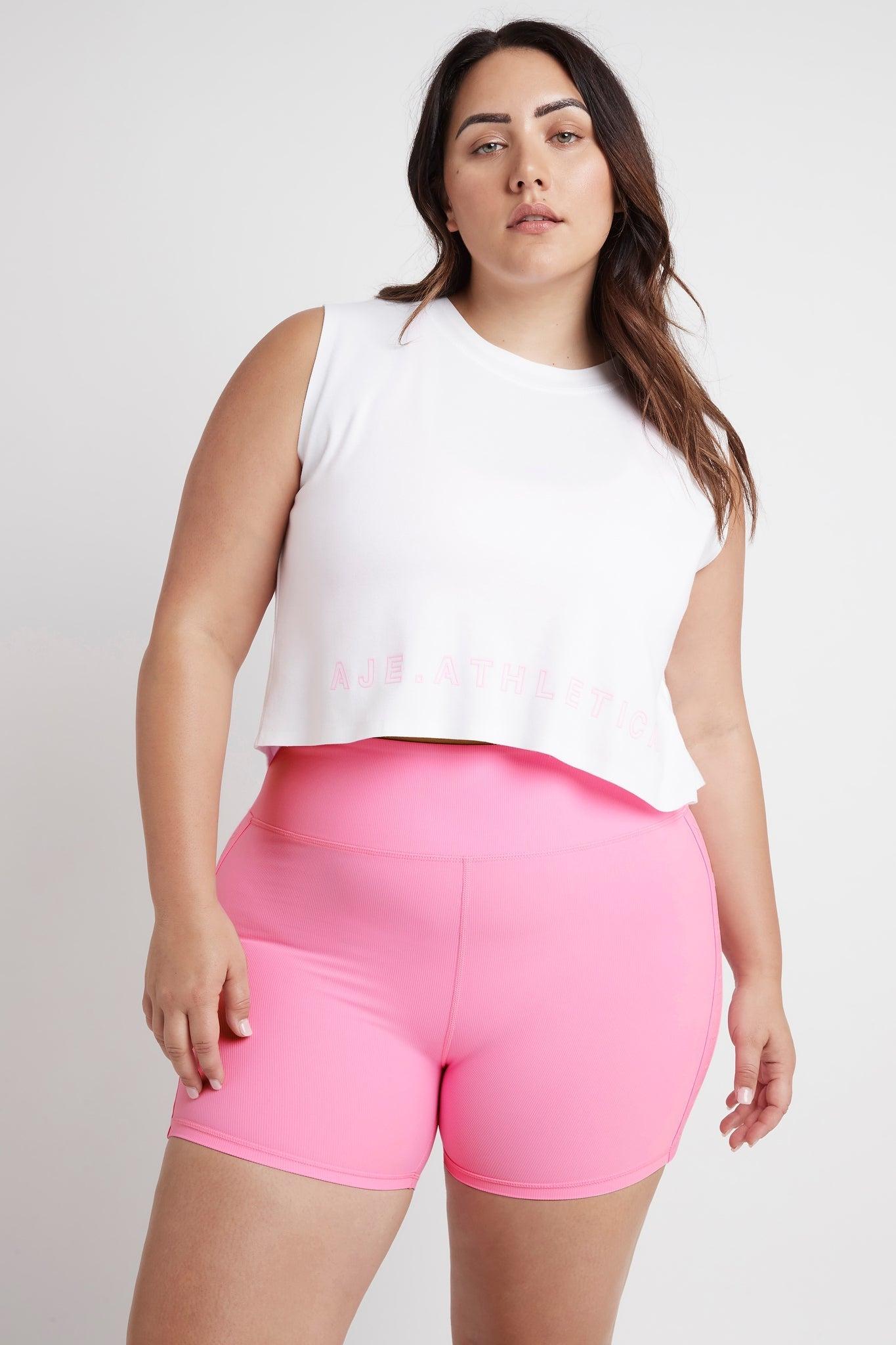 Cropped Split Back Tank 112 Product Image