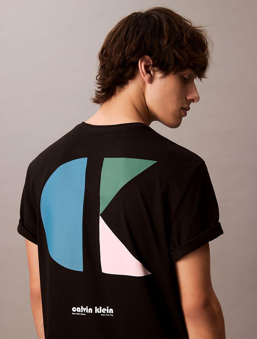 Logo Shape Graphic Relaxed T-Shirt  Product Image