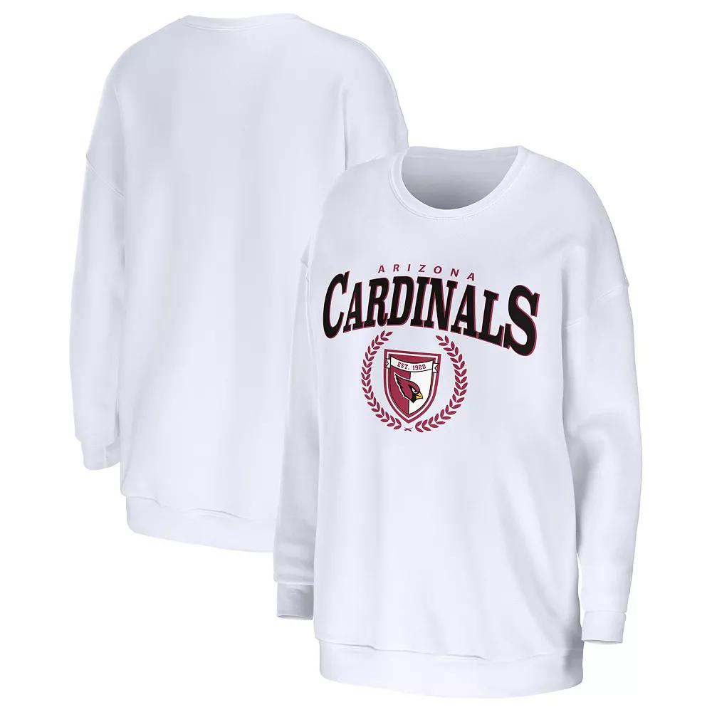 Women's WEAR by Erin Andrews White Arizona Cardinals Over Product Image