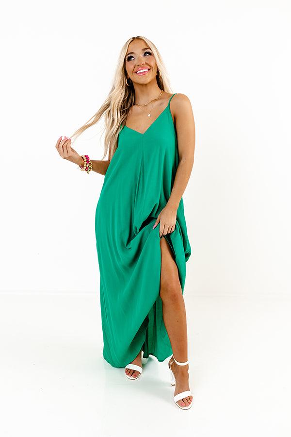 Easy On Me Maxi In Green Product Image