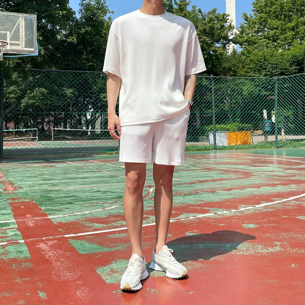 RT No. 9102 PLEATED SHIRT, SHORTS, PANTS Product Image