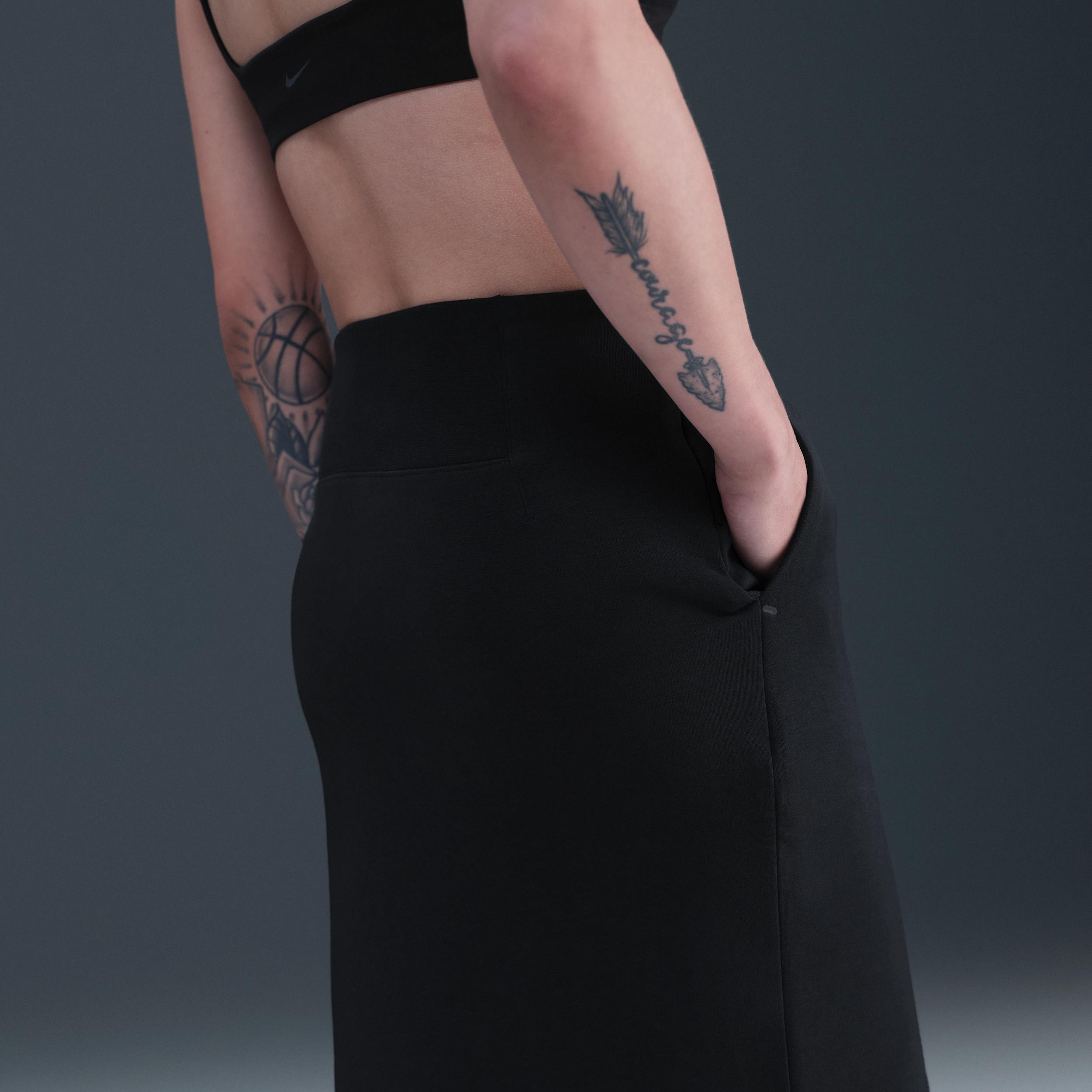 Womens Nike Sportswear Tech Fleece Skirt | IM6181-010 Product Image