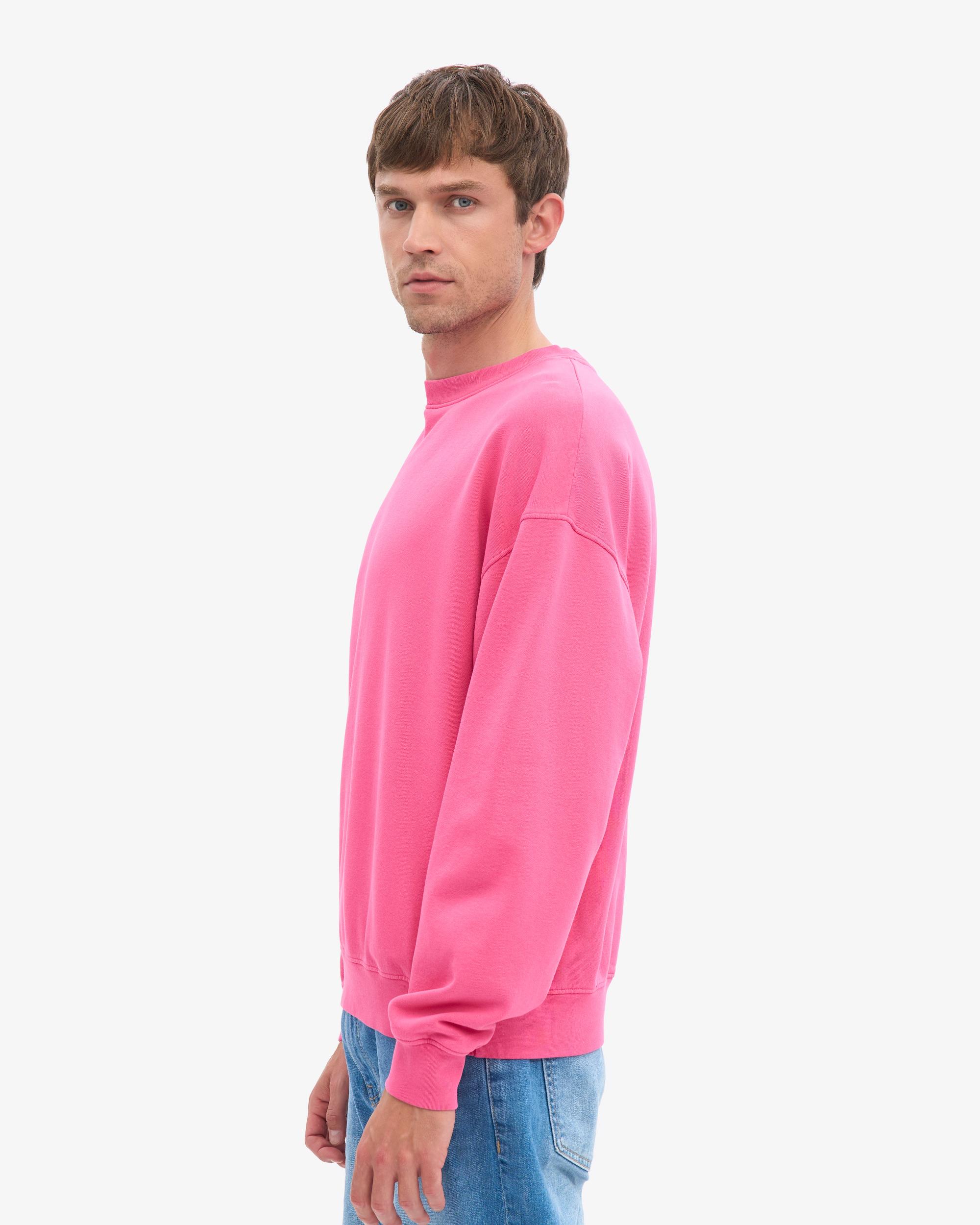 Organic Oversized Crew - Pacific Blue Product Image