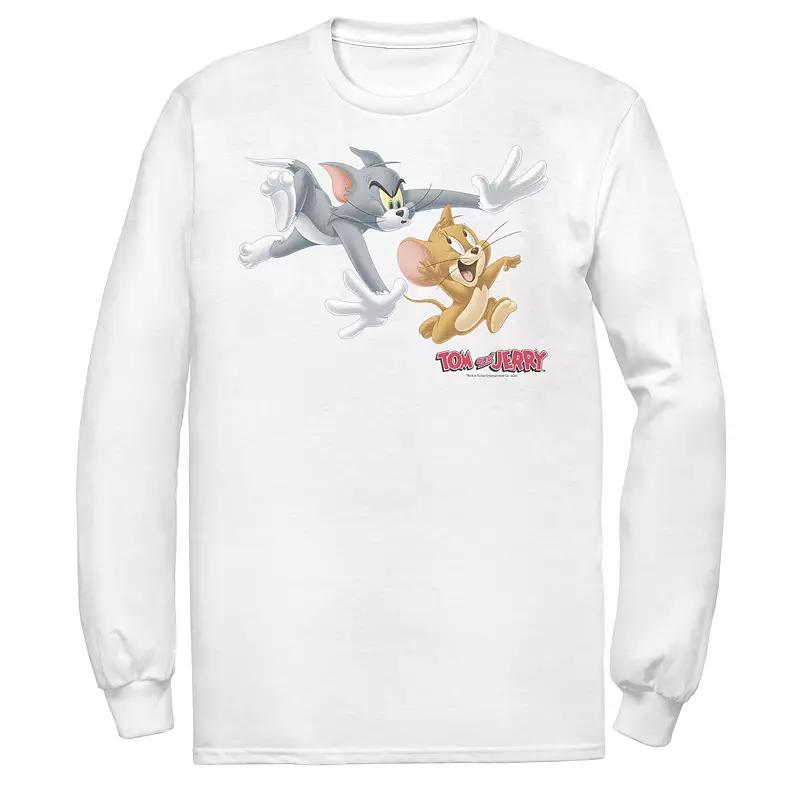 Mens Tom And Jerry Classic Style Chase Portrait Tee, Men's,  Product Image