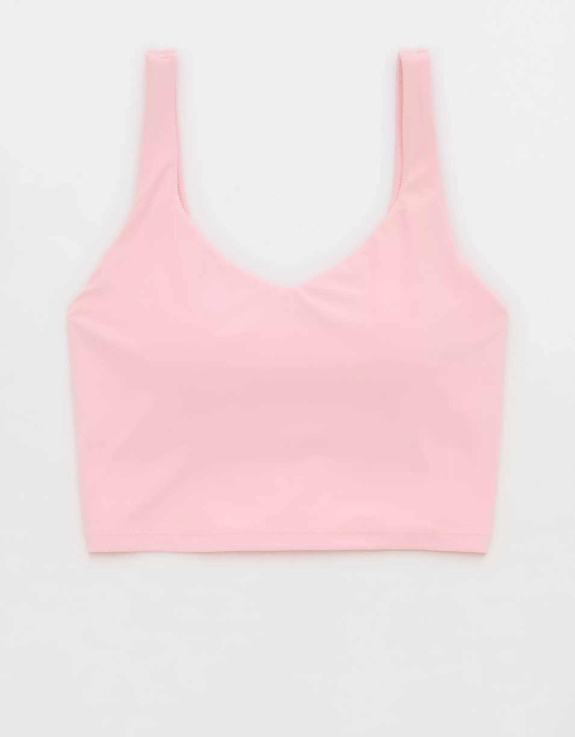 OFFLINE By Aerie Real Me Low Key Longline Sports Bra Product Image