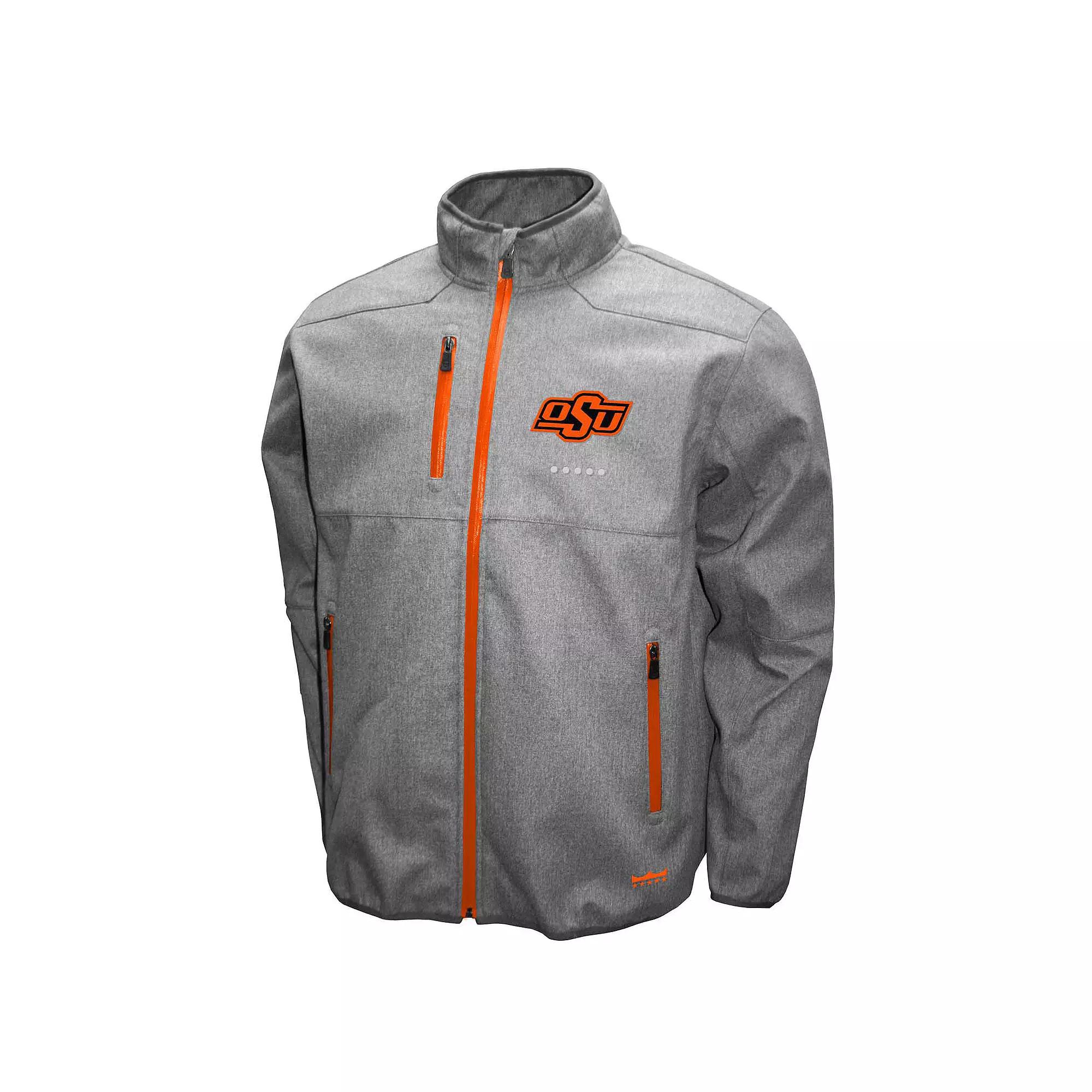 Men's Auburn Tigers X-Tech Mock Neck Zip Up Sweatshirt, Size: Small, Gray Product Image