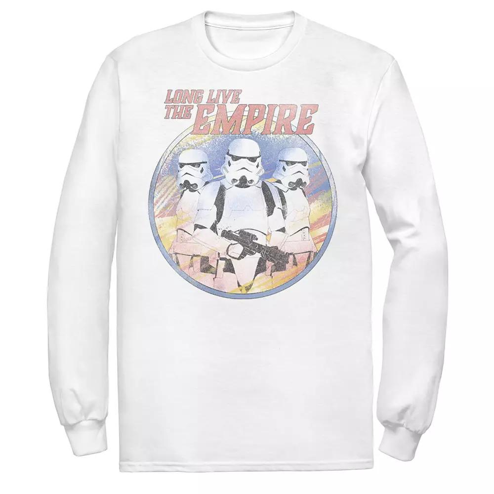 Men's Star Wars The Mandalorian Stormtroppers Long Live The Empire Portrait Tee,  Product Image